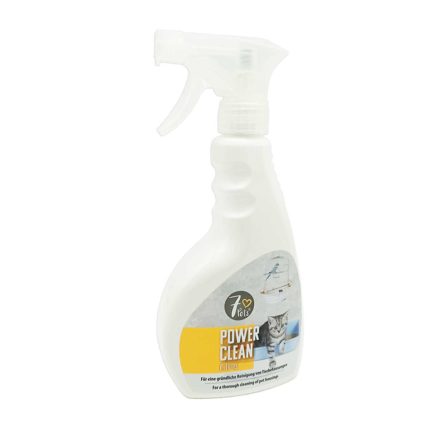 7 Pets Power Clean Citrus 500ml