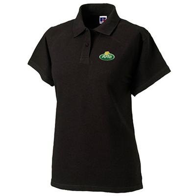 Arla Polo-Shirt Damen schwarz