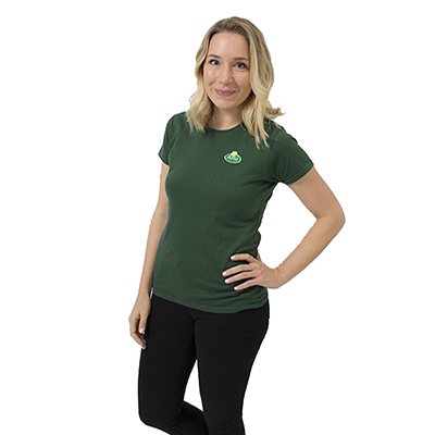 Arla T-Shirt Damen 3er Pack grün