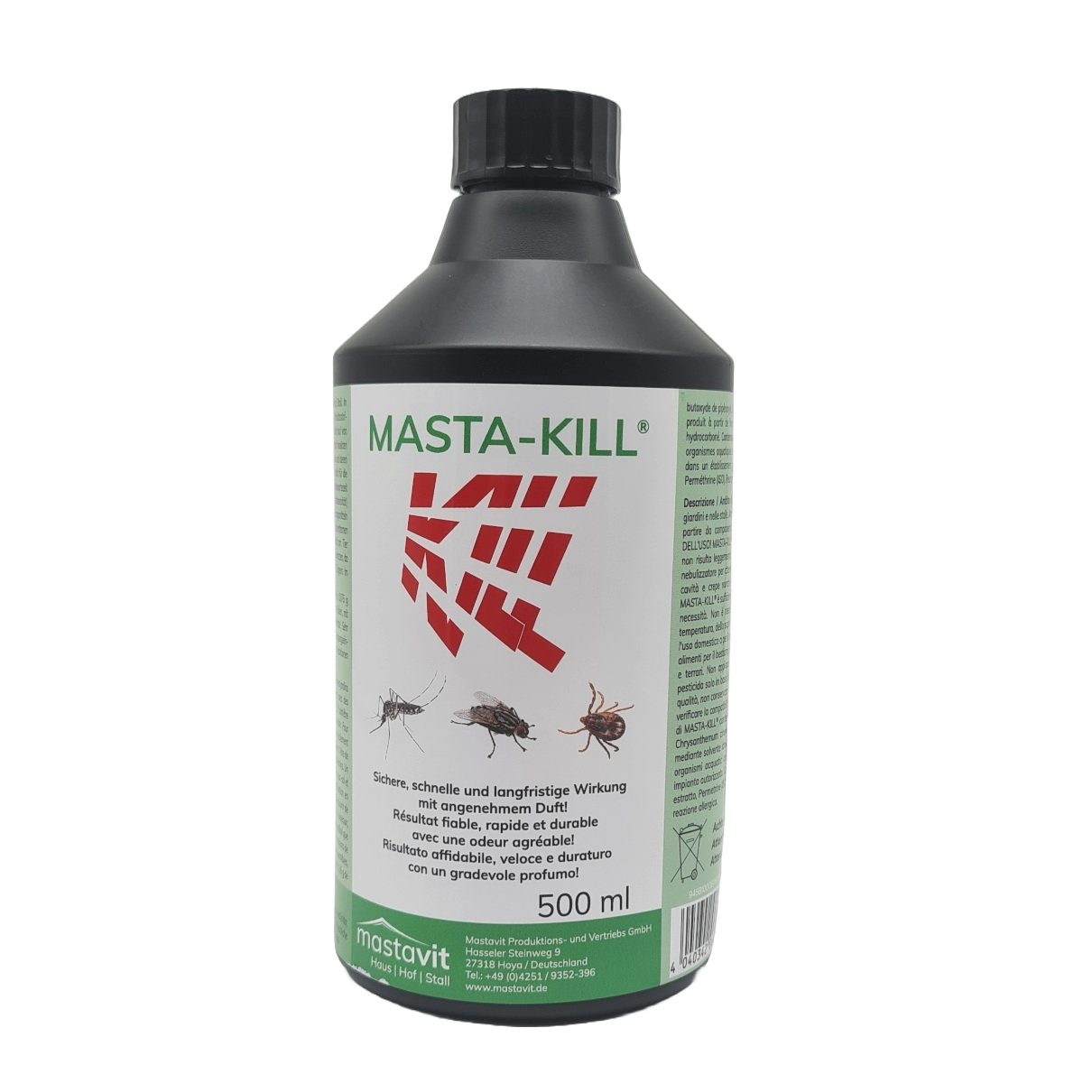 500ml. Schädlingsbekämpfungsmittel MASTA KILL®