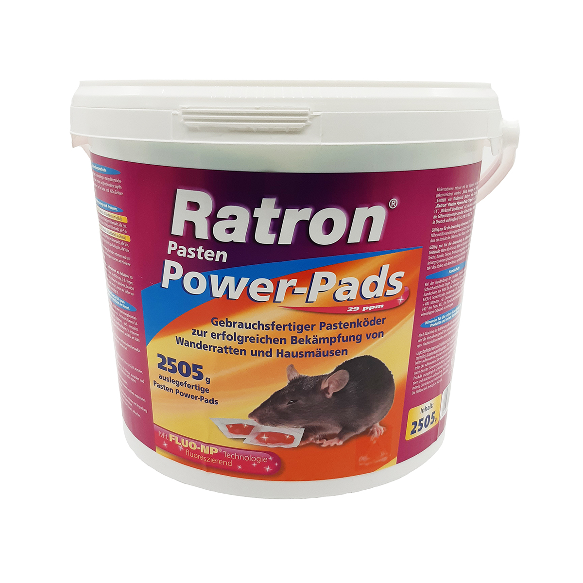 Ratron Power Pads 167x15g -freiverkäuflich