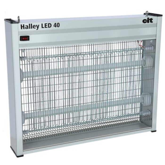 Halley Fliegenvernichter LED 40, blau,IPX4