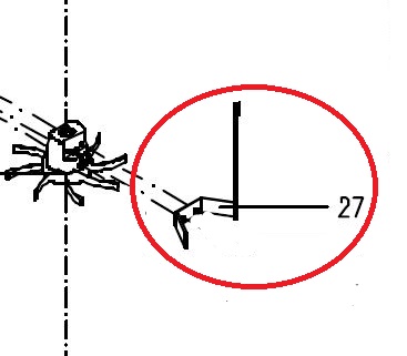 Rührflügel mit Feder 110mm Förster Kälbertränke