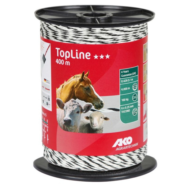 Weidezaunlitze 400m TopLine