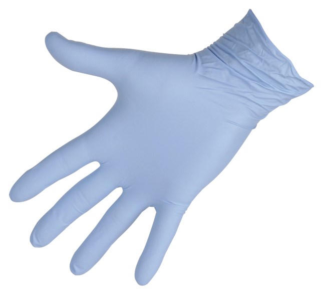 Einmalhandschuh Nitril Top Pro blau 100 Stück