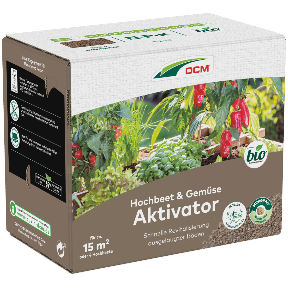 DCM Hochbeet & Gemüse Aktivator 750g Gemüsedünger