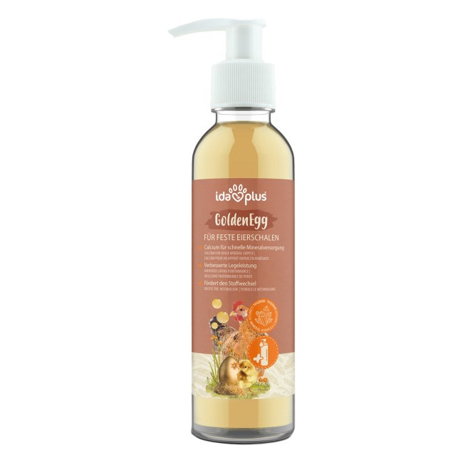 Ergänzungsfuttermittel Geflügel IdaPlus® GoldenEgg 200 ml