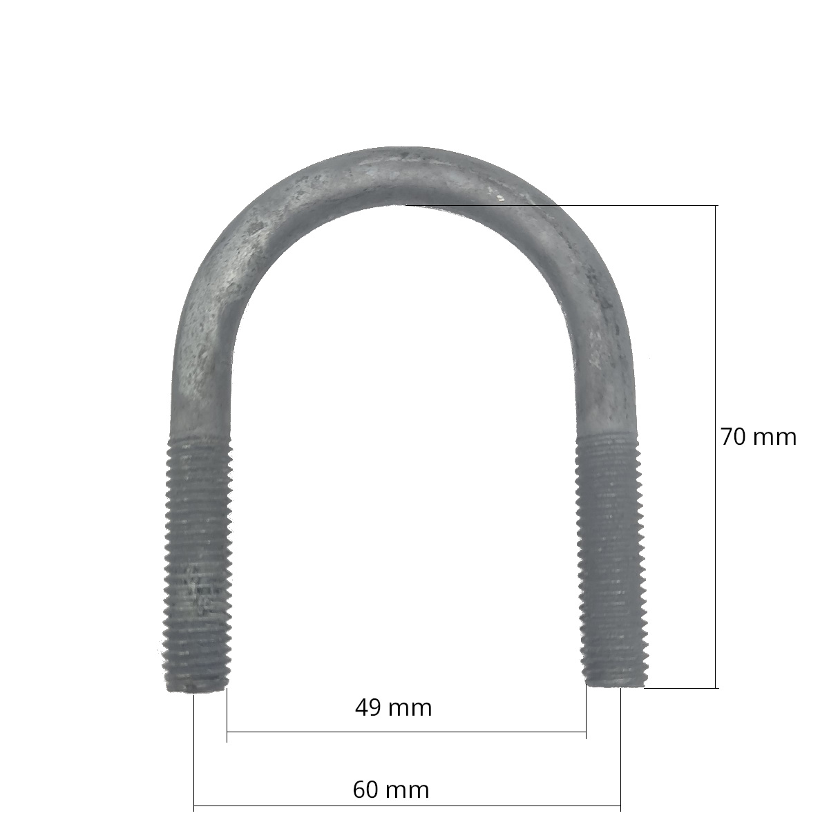 Bügelschraube 1-1/2" / M10