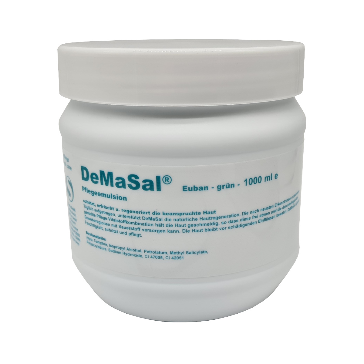 Eutersalbe DeMaSal® Euban grün 1kg für die Tierpflege