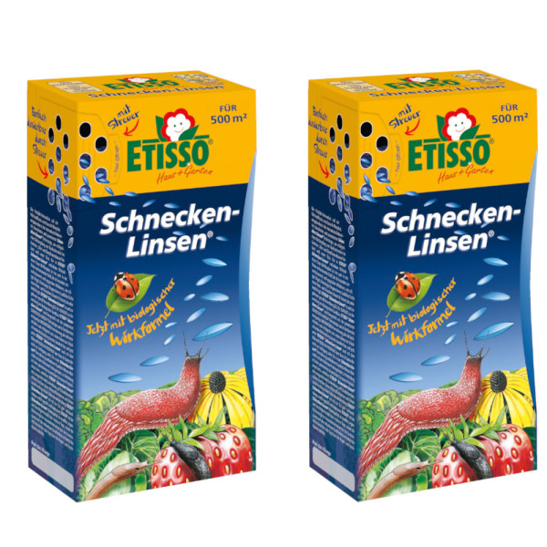 ETISSO® Schnecken-Linsen® Haus & Garten 2x300 g